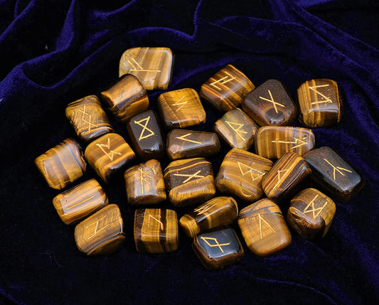 Tiger Eye Rune Sets